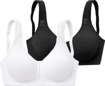 Produktbild von PETITE FLEUR T-Shirt-BH schwarz+weiß Größe 80 Cup D