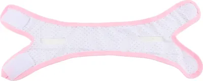 Produktbild von Anti-Schnarch-Kinnriemen, Gesichtsschlankheitsnetz, atmungsaktiver Kieferstützgürtelverband (Rosa, Kantenabdeckung)