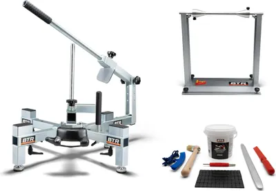 Produktbild von BTR Reifenmontiergerät EVO2® mit Wuchtbock und Starterpaket Schwarz BTR Wuchtbock Paste