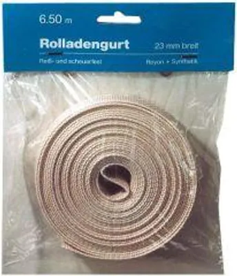 Produktbild von Rollladengurt 14/15mmx6m SB,silber,320kg Reißfesti