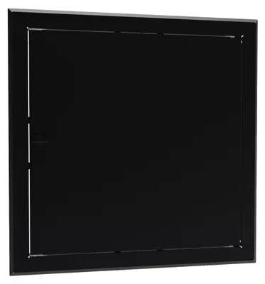 Produktbild von Mimet MAXI Inspektionsklappe Metall Schwarz 80x80 cm