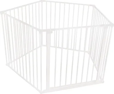 Produktbild von Safetots Premium MehrPanelSpielbereich, Pentagon, 5 x 72cm, Weiß, 70cm Hoch,