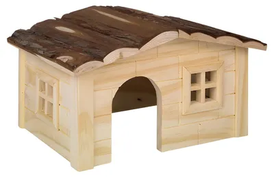 Produktbild von Nobby 25551, Haus, Nagetier, Holz, Holz, 1 Tür(en), 285 mm