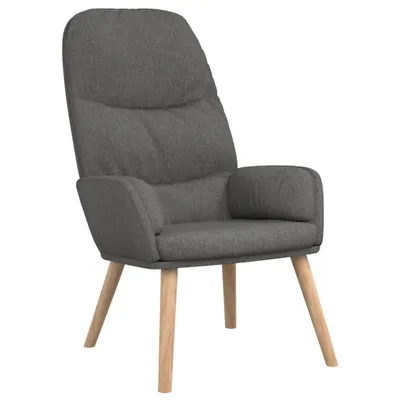 Zdjęcie produktu dla vidaXL Fotel Relax jasnoszary materiał