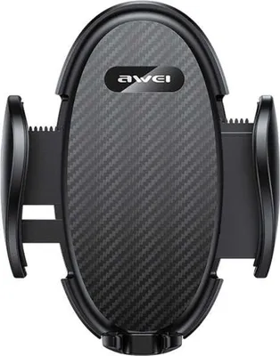 Obrázok produktu pre Držiak Do Auta Awei X38 Do Vetracieho Otvoru Čierna/Čierna