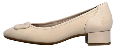 Produktbild von Ballerinas mit Absatz aus Leder