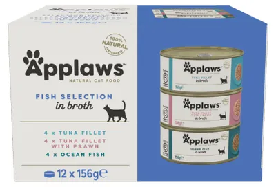 Obrázok produktu pre Applaws Cat Fisch Selection 12x156g Multipack