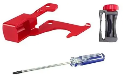 Obrázek produktu pro Sada pro opravu spínače hlavního motoru vysavače, červená, velmi důležitá svorka, sada 2 ks