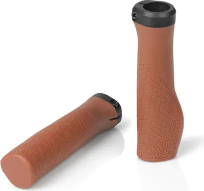 Produktbild von XLC GR-G27 Griffe 'Ergosport', 1x Klemmung, 138 mm, Ø 22 mm, braun (1 Paar)
