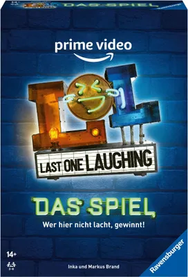 Produktbild von Ravensburger 27524 - Last One Laughing - Das Partyspiel zur Show, LOL Spiel