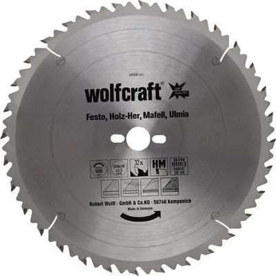 Immagine prodotto di Wolfcraft Lama per sega circolare per tagli medio grossi, diametro 350x30 Z32 6666000