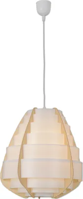 Produktbild von Näve Pendelleuchte "Malmö" - Material: Holz, Kunststoff - Farbe: beige; 7076111
