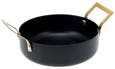 Obrázek produktu pro Černá servírovací miska z nerezové oceli, 450 ml