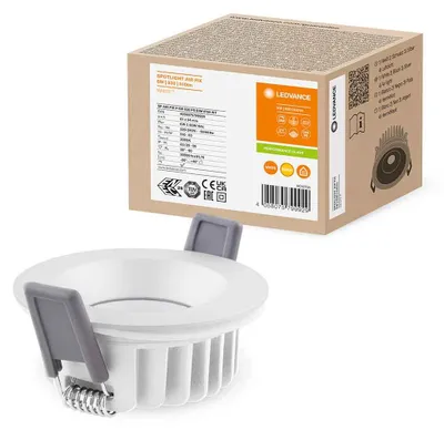 Immagine prodotto di Ledvance LED SPOT AIR FIX luce da incasso 6W 3000K IP44 dimmerabile 90Ra 4058075799929