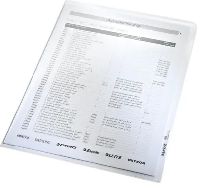 Produktbild von Leitz Sichthülle 40200003 A4 0,16 mm glasklar 100 St./Pack.