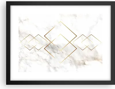 Produktbild von Gerahmtes Poster - Schwarzer Rahmen - Abstraktion modern - 40x30 cm - Wand Bild - Wanddeko - Wandbilder - Kunstposter - Wandposter - Bilderrahmen - Bilder - Kunstdruck - Wandbild - P2BAA40x30-4022