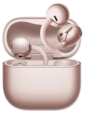 Zdjęcie produktu dla Słuchawki Bluetooth z klamrą Huawei Różowe złoto