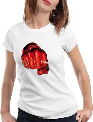 Produktbild von style3 One Punch Damen T-Shirt Anime Anime Manga Saitama, Farbe:Weiß, Größe:S