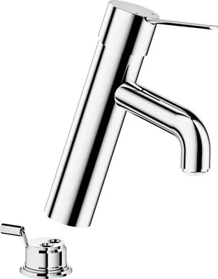 Immagine prodotto di Delabie EHM f. WT BIOCLIP H.95 L.120, scarico, leva di comando, senza scarico anticipato.