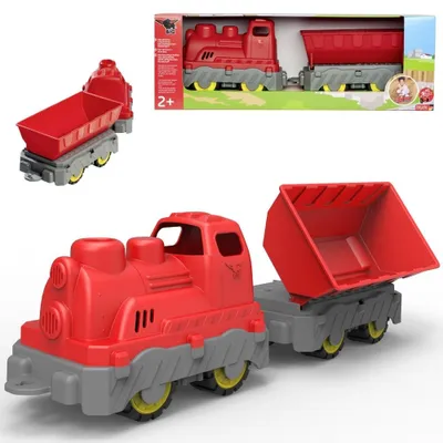 Image de BIG Power Worker Mini train avec wagon