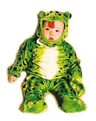 Produktbild von Grüner Frosch Babykostüm 6-12 Mo für Fasching & Karneval