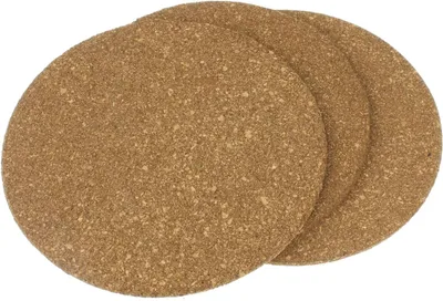 Produktbild von Korkuntersetzer 18,5 cm, 3er Set, rund, hitzebeständig, für Küche