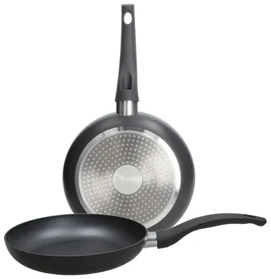Bratpfannen-Set 24+28 cm, Alu, Antihaft, Induktion