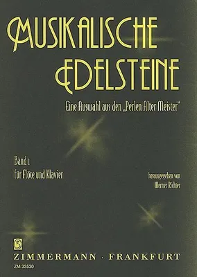 Produktbild von Musikalische Edelsteine Band 1für Flöte und Klavier