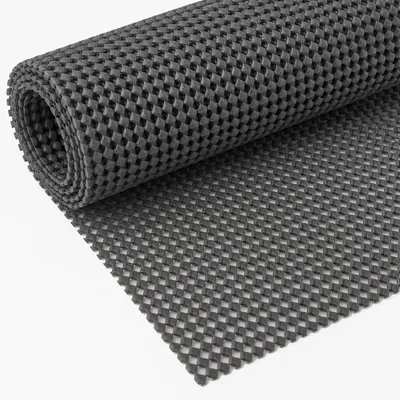 Produktbild von Rutschfester Unterleger für Teppiche - 60 x 150 cm - PVC - Rutschfest - Grau