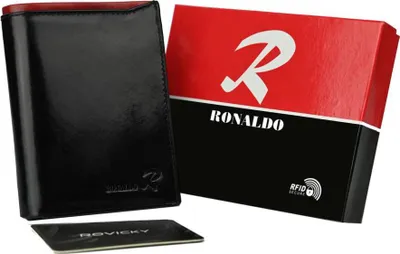 Produktbild von Ronaldo Brieftasche für Männer Nen rot Universal