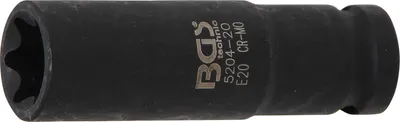 Produktbild von BGS technic Impact Socket E-Type, 166 mm, 166 g