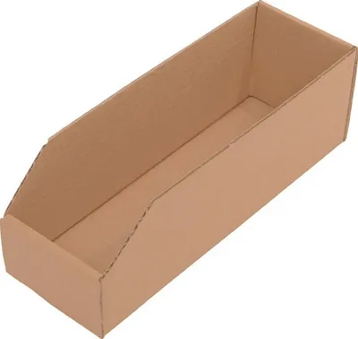 Immagine prodotto di Scatola a ripiani L300xL100xH100mm marrone in cartone a 1 parete 50 pz