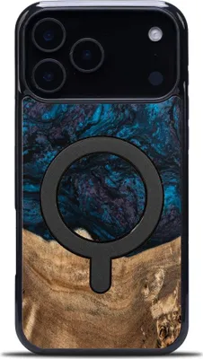 Produktbild von Holzhülle für iPhone 17 Pro Max, Bewood Unique Planets Neptun für MagSafe