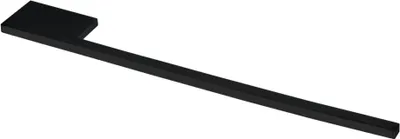 Produktbild von FACKELMANN Handtuchhalter / Farbe: schwarz / Breite 5 cm / einarmig / Acessoires fürs Bad und WC