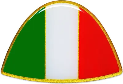 Image de Autocollant 3D panneau Italia HQ, 50 x 75 mm