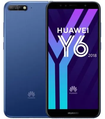 Image de Huawei Y6 2018, Dual SIM, 4G, 16GB, Couleur : Bleu