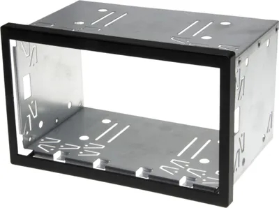 Produktbild von Auto Radio Blende Halterung Schacht Rahmen 110mm Doppel DIN ISO universal Metall