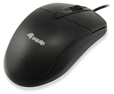 Produktbild von Equip 245102 Maus Büro Beidhändig USB Typ-A Optisch 1000 DPI