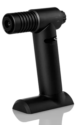 Produktbild von AdHoc Flambierbrenner Brulée, schwarz, Metall/Kunststoff, L: 10 cm, B: 4,3 cm, H: 14 cm