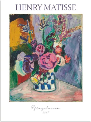 Produktbild von ARTland Wandbild Alu für Innen & Outdoor Pfingstrosen. 1907 Größe: 45x60 cm