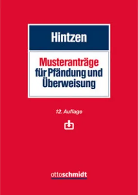 Obrázek produktu pro Musteranträge für Pfändung und Überweisung