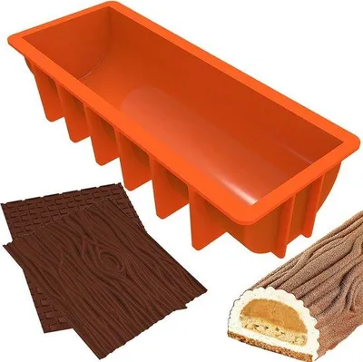 Produktbild von Weihnachtskerzenform Silikon 32x132x75cm Kerzenmold
