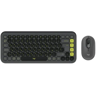 Produktbild von Logitech POP Icon Combo 920-013156 – Bluetooth Tastatur & Maus, Ukrainisches Layout