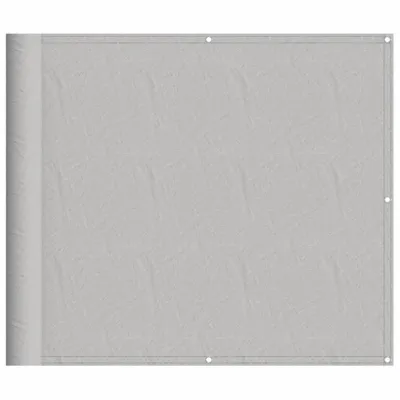 Produktbild von vidaXL Balkon-Sichtschutz Hellgrau 90x500 cm 100 % Polyester Oxford