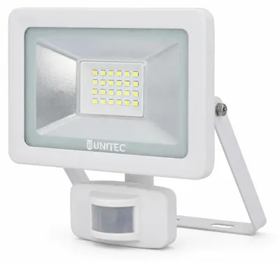 Produktbild von UniTec LED Strahler weiß mit Bewegungsmelder 14 W 1700 lm