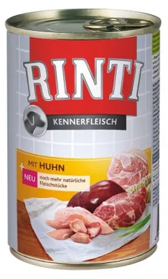 Immagine prodotto di Scatola di pollo Kennerfleisch Rinti 400gx24