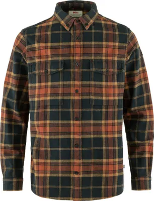 Produktbild von Fjällräven Övik Twill Shirt Herren Autumn Leaf-Dark Navy XXL