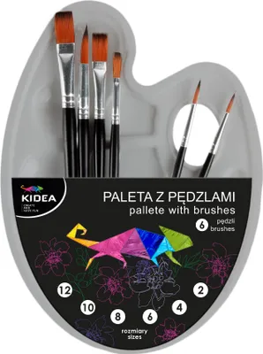 Immagine prodotto di Zestaw pędzli Kidea premium 8 sztuk