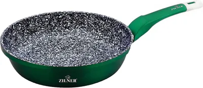 Produktbild von 26Cm Keramik-Marmorbeschichtung Pfanne Bratpfanne Induktion Zilner Zl-7196-G