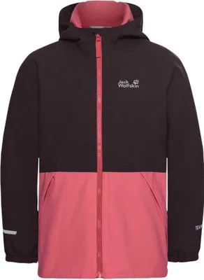 Produktbild von Jack Wolfskin Snow Days Jacke Schwarz,Rosa 164 cm Junge Schwarz,Rosa 164 cm